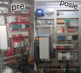 Razvodni elektro orman sa osiguračima i instalacijama - elektricar Filip